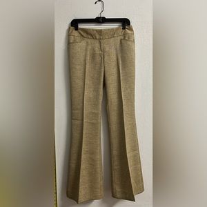 The Limited Drew Fit Flare Leg Career Trouser Pants Size 4, Fully Lined